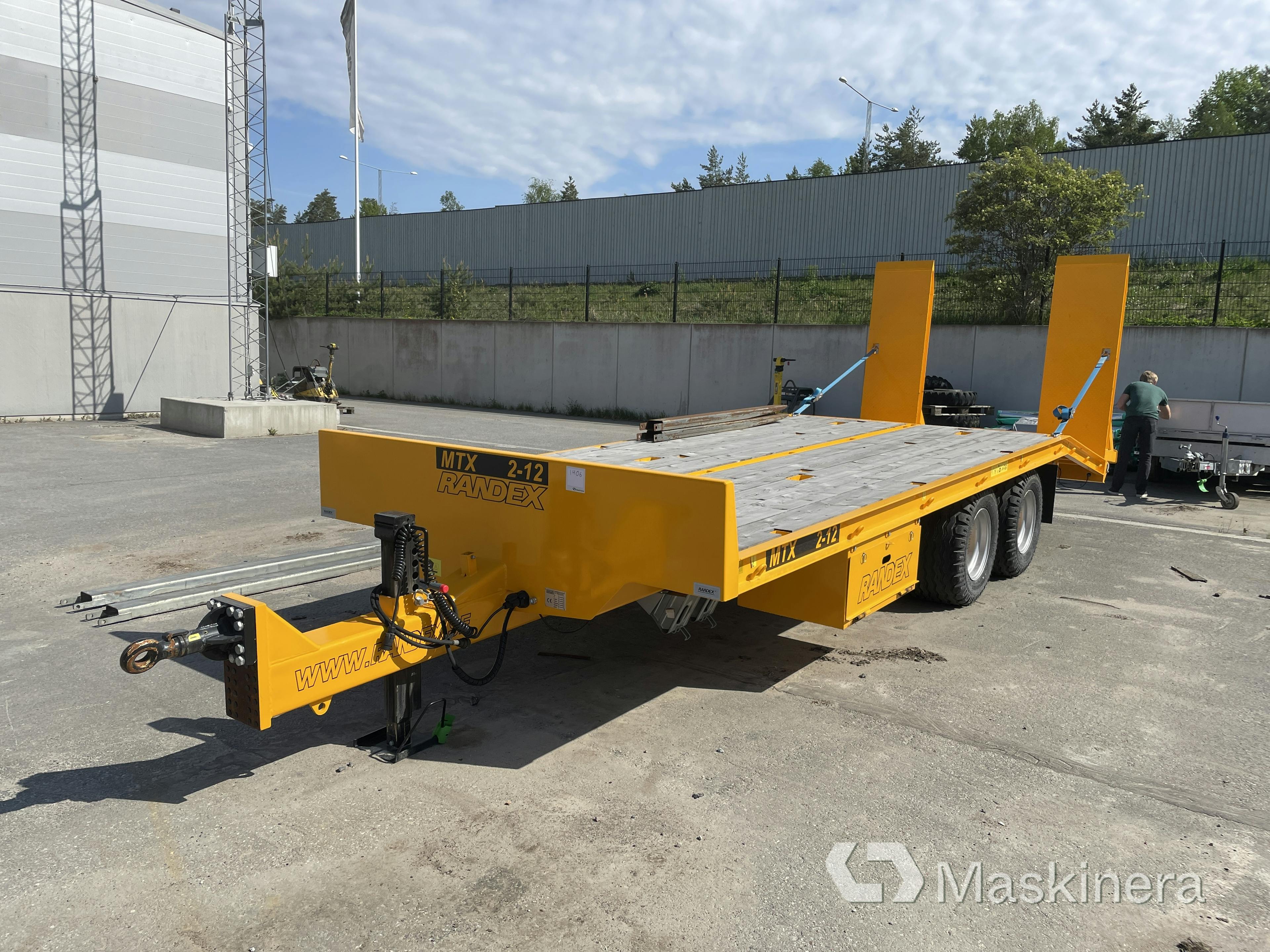 Machine trailer Randex MTX 2-12