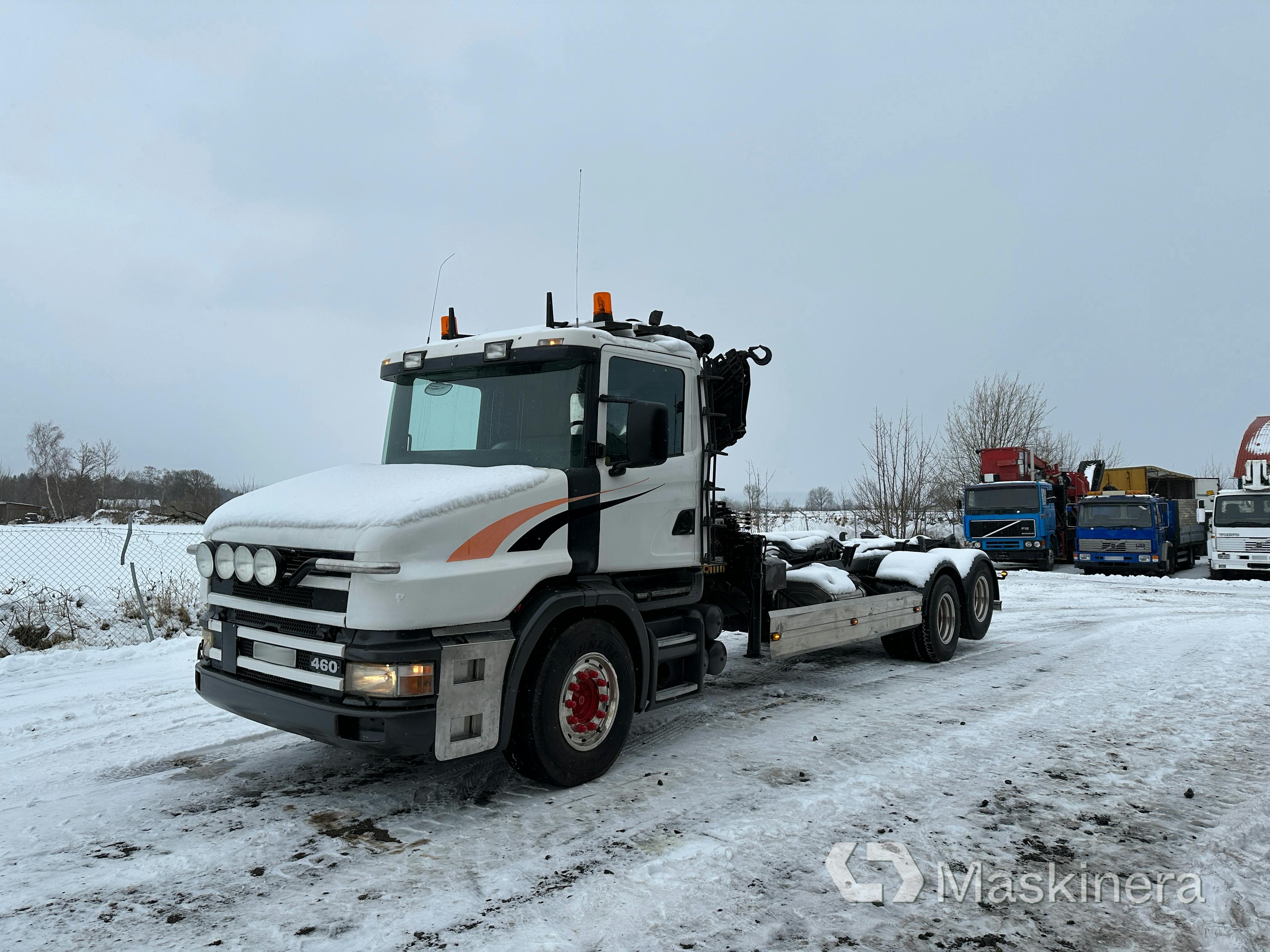 Crane/hook truck Scania T144-460