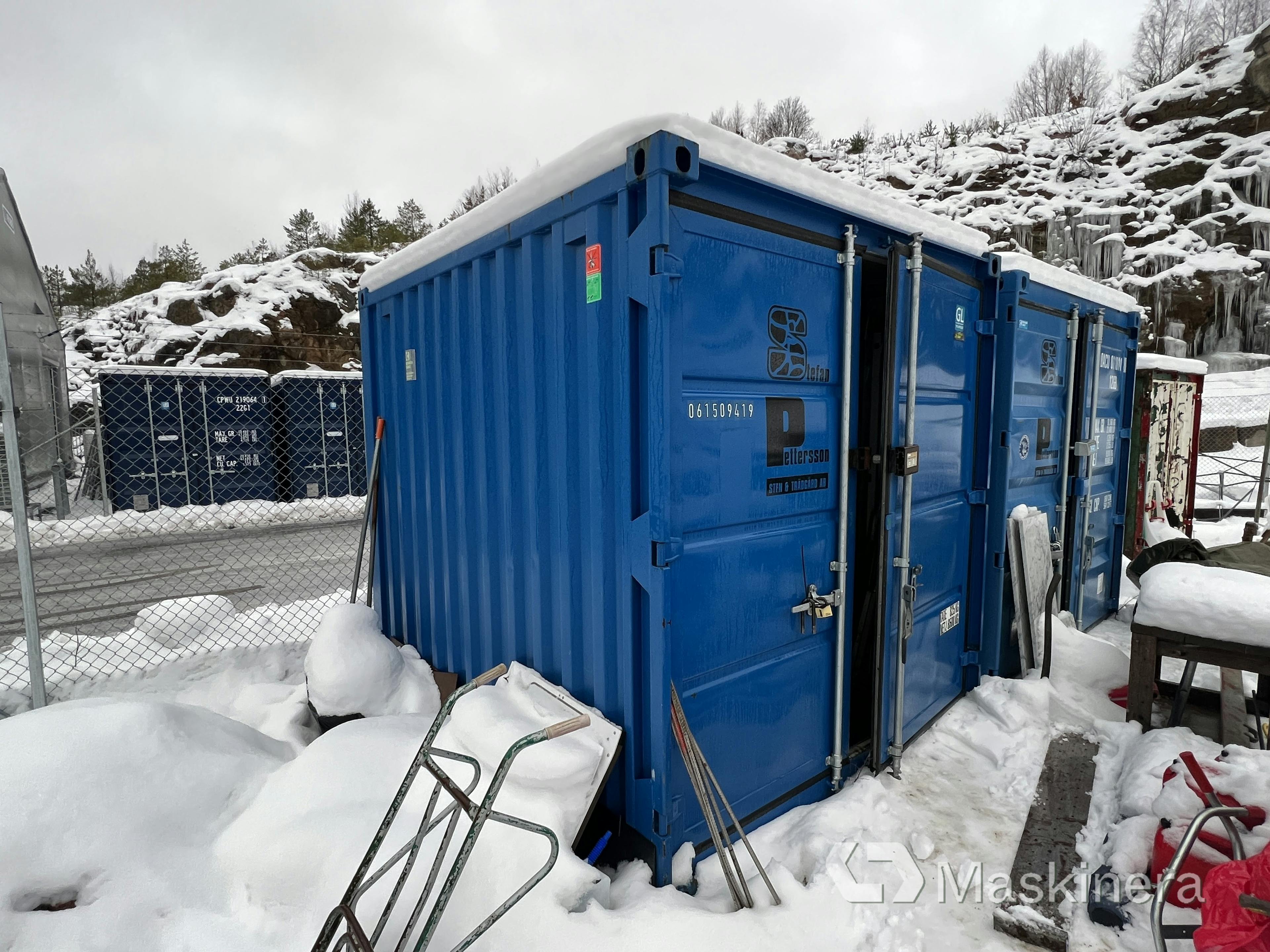 Storage container 10´ Containertjänst
