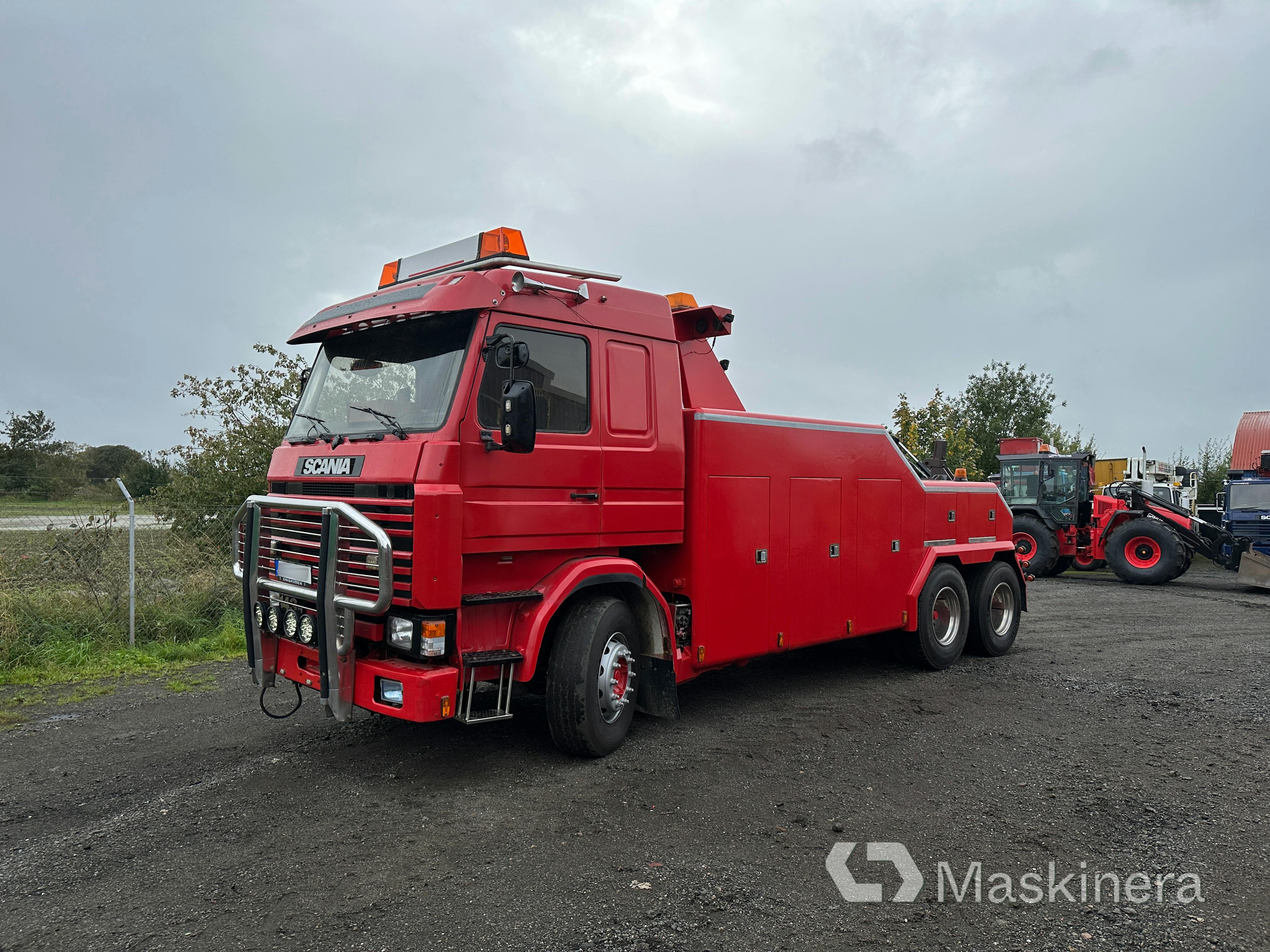 Salvage truck Scania R143H V8 6X2 Heavy salvage vehicle