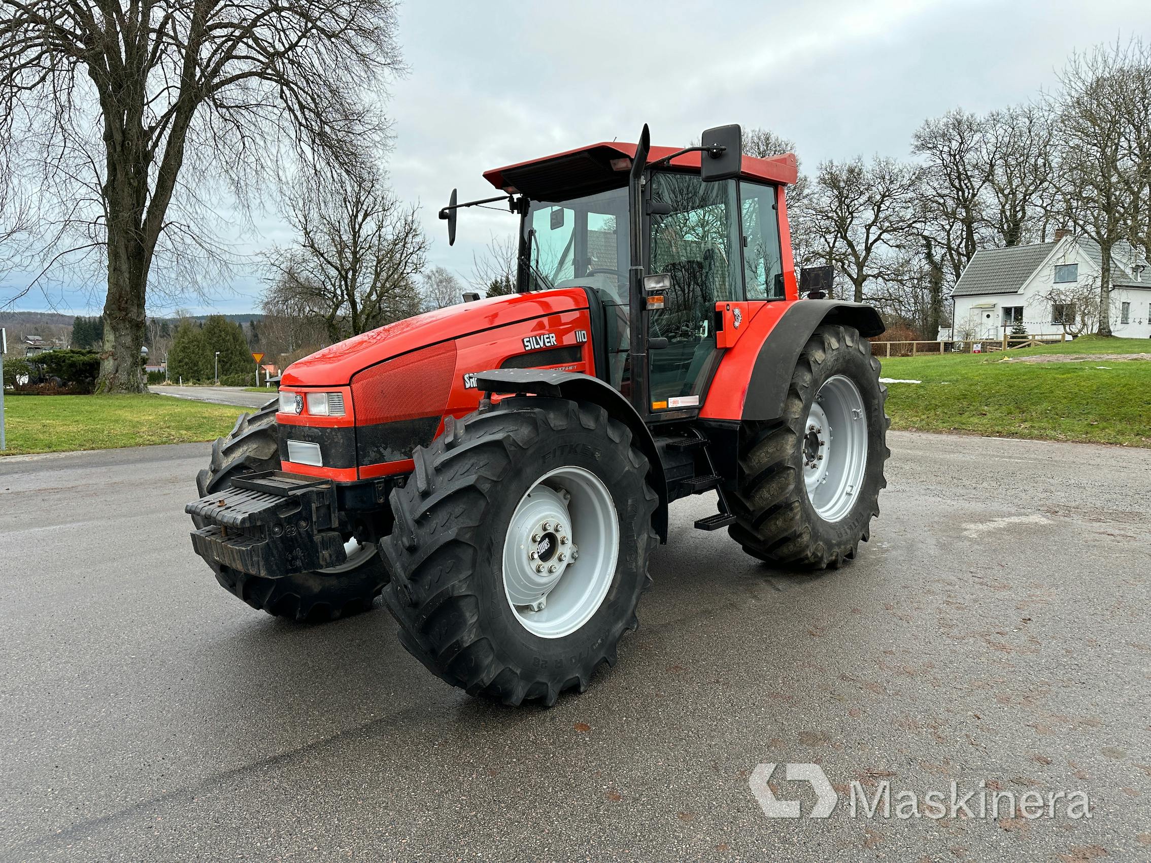 Tractor Same silver 110 DT