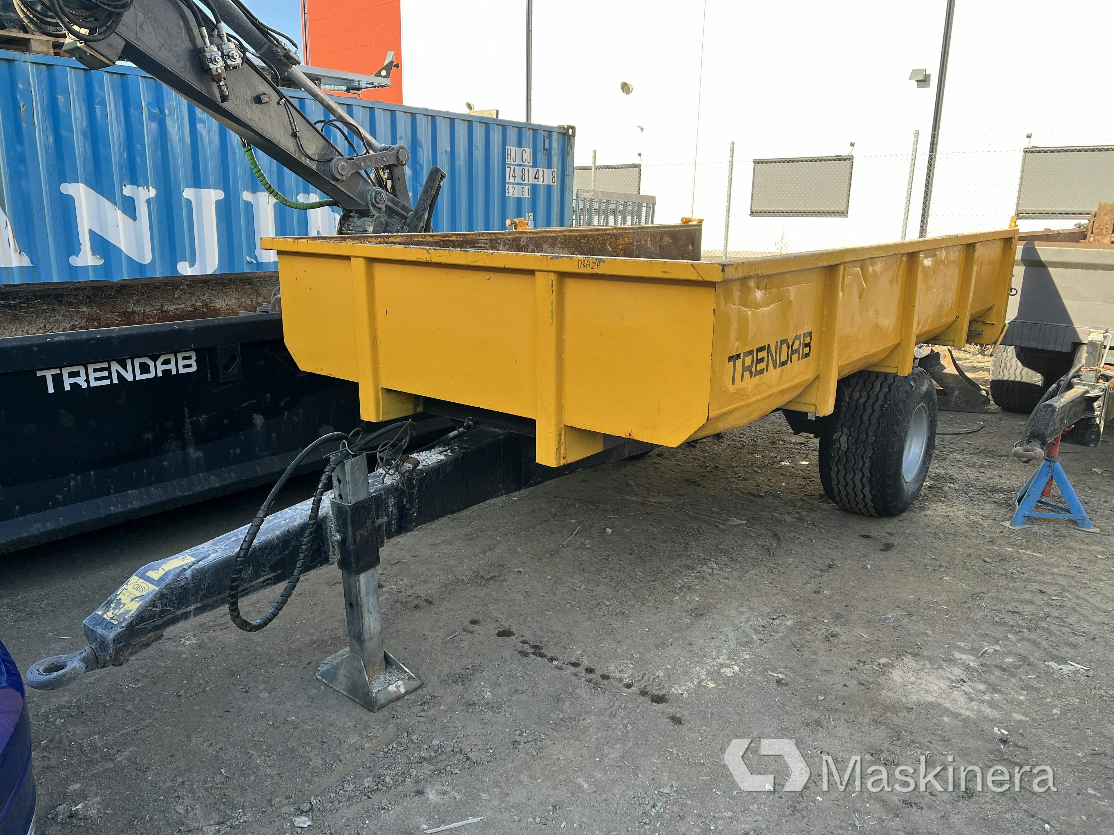 Dumpervagn Palmse Metall 6-ton