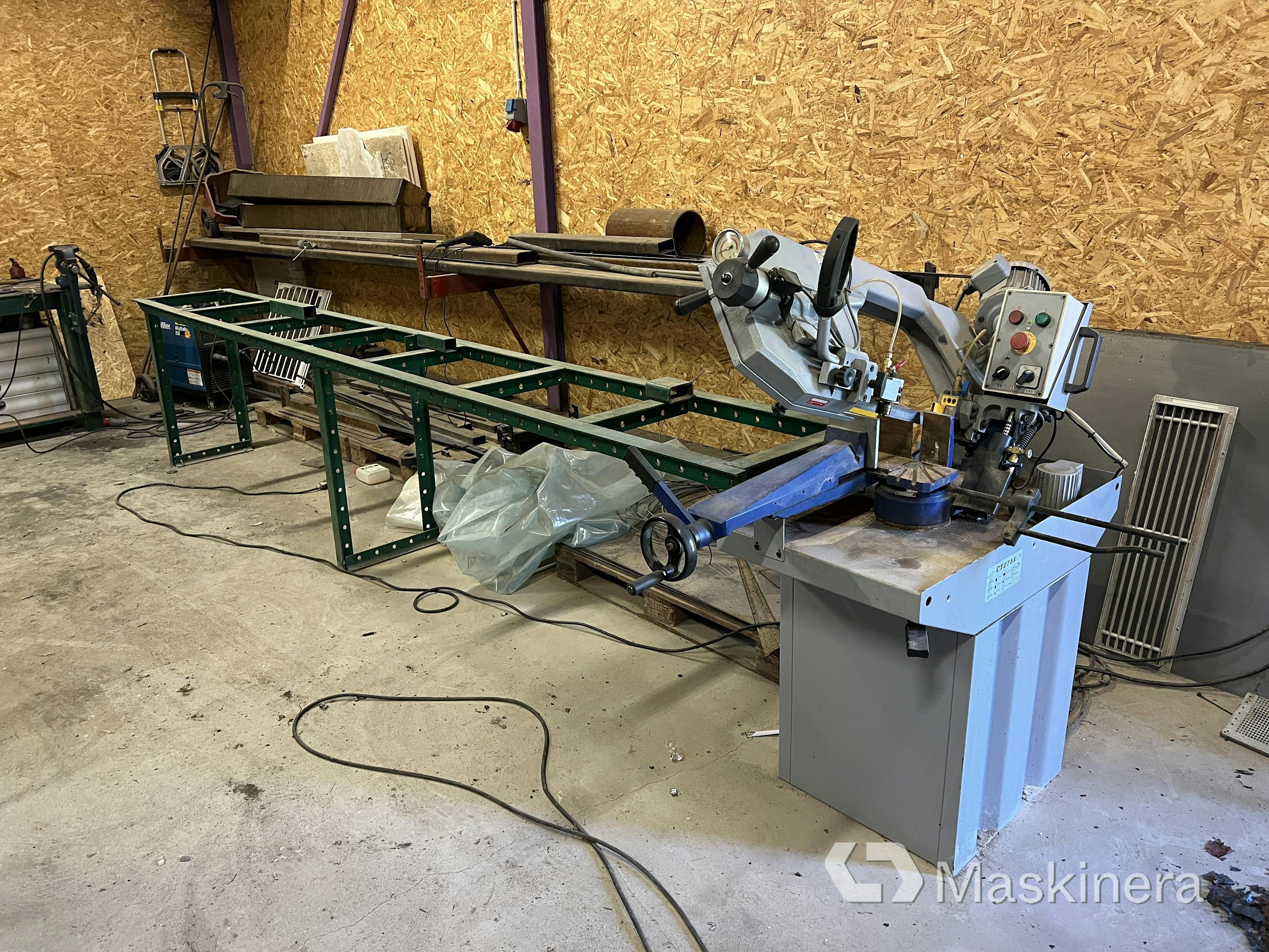 Metal band saw George CY275A with stand