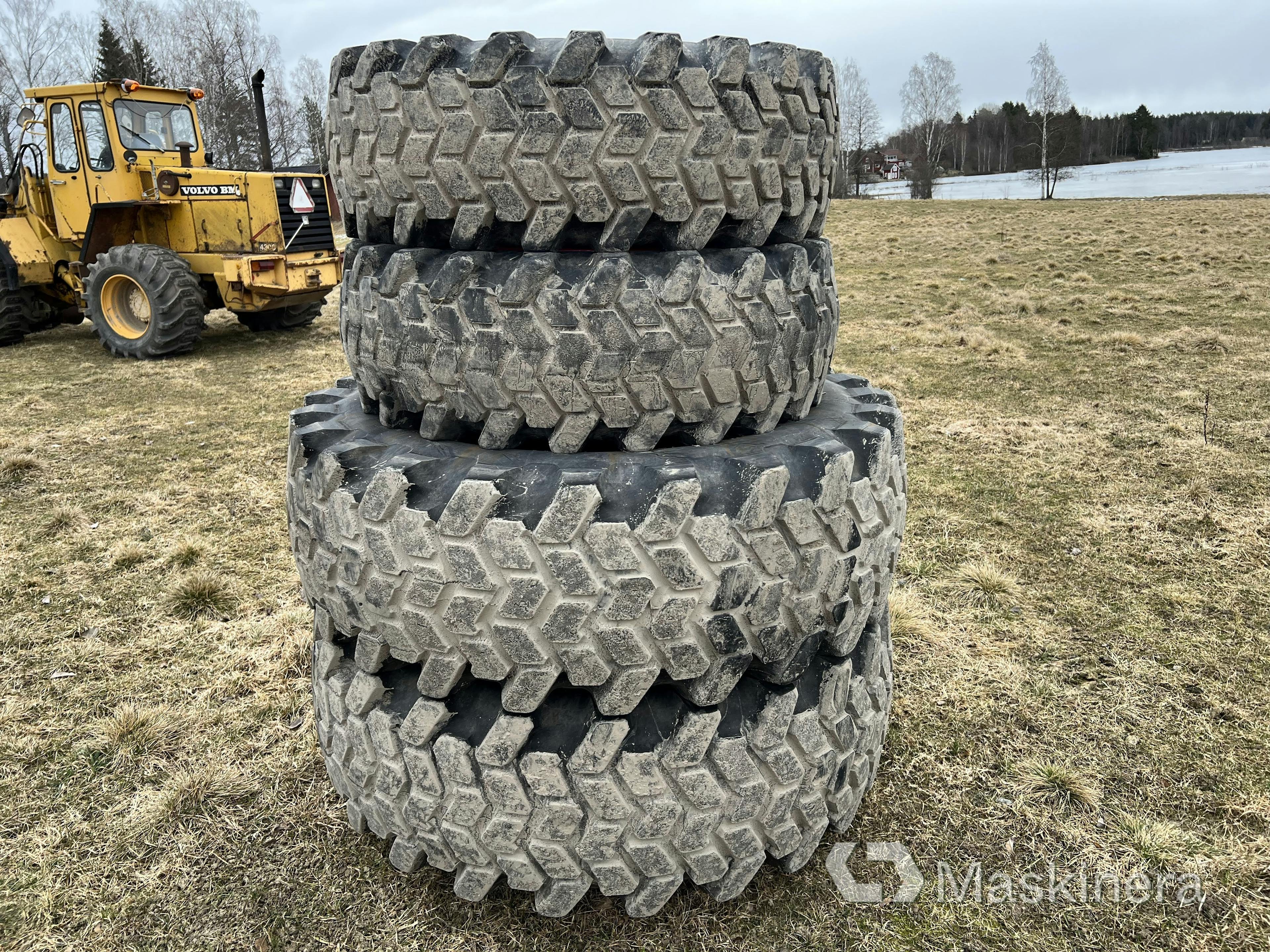 Tractor Tires Trelleborg Industrial 459 On Wheel